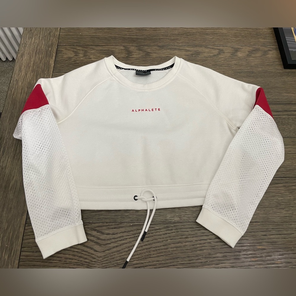 Alphalete Crop Crew Sweatshirt